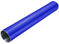 Труба штангового запора Ø27 мм L-2700 мм (синий) (9098СН)
